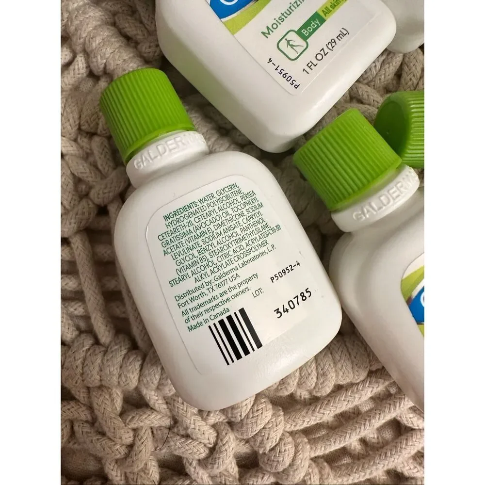 10x Cetaphil Travel Size Lotion 1 ounce new bottles